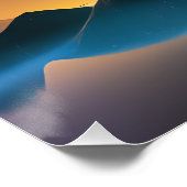 月の風景アート ポスター (コーナー)