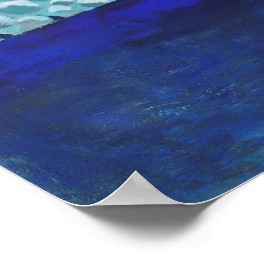 月の風景 | Cuno Amiet | ポスター (角)