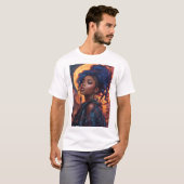 月の魔女 Tシャツ (正面フル)