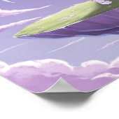 月の魔法の少女のウォールアート – パステルムーンブレード ポスター (角)