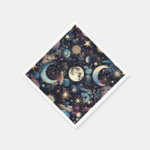 月の魔法 スタンダードカクテルナプキン (角)