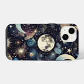 月の魔法 iPhoneケース (裏面横)