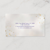 月の魔法- Oracleカード、ボール、および結晶 名刺 (裏面)