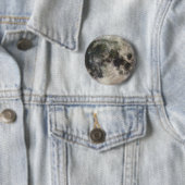 月の鮮明な画像 缶バッジ (インサイチュ)