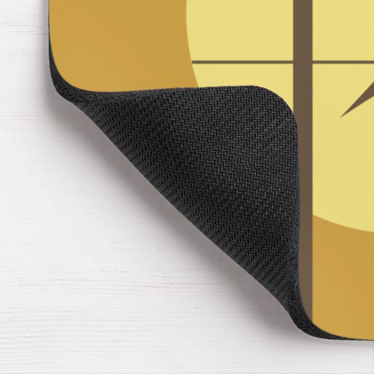 月の鳥 マウスパッド (コーナー)