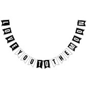 月の黄昏まで結婚あなたを愛し バンティングフラッグ (全)