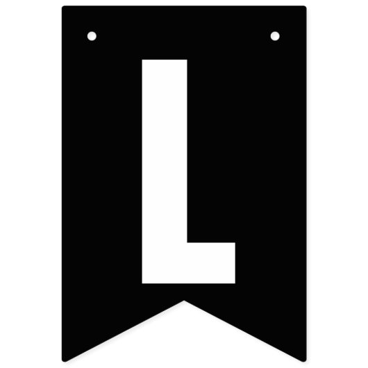 月の黄昏まで結婚あなたを愛し バンティングフラッグ (第1の旗)