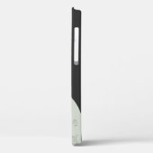 月の黒い宇宙飛行士おもしろいの犬にドジェコイン Case-Mate iPhoneケース (裏面 / 左)