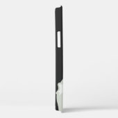 月の黒い宇宙飛行士おもしろいの犬にドジェコイン Case-Mate iPhoneケース (裏面 / 右)