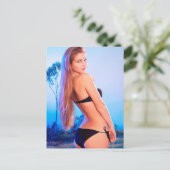 月の2月モデル ポストカード (スタンド正面)