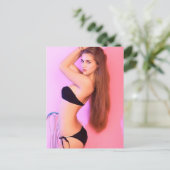 月の2月モデル ポストカード (スタンド正面)