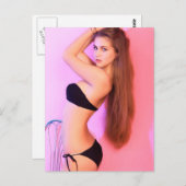 月の2月モデル ポストカード (正面/裏面)