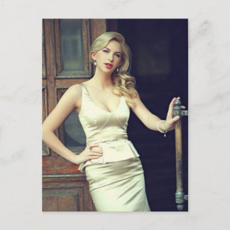 月の3月モデル ポストカード