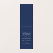 月のChristmasHolidayの招待状の女の子 名刺 (内部フラット)