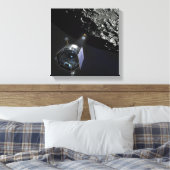 月のCRater観測 キャンバスプリント (インサイチュ (寝室))