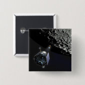 月のCRater観測 缶バッジ (正面&裏面)