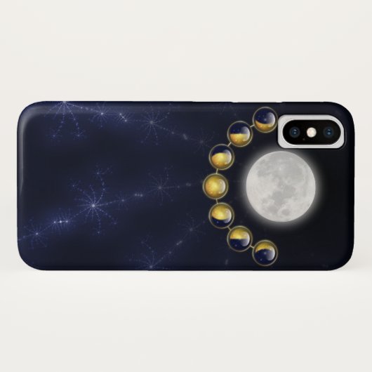 月のiPhoneケースメイトの生活の月 Case-Mate iPhoneケース (裏面(横))