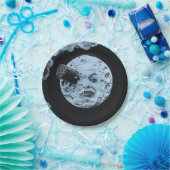 月のLe Voyageのブルームーンへの旅行 ペーパープレート (パーティー)