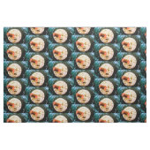 月のLe VoyageのdansのlaのLuneのヴィンテージへの旅行 ファブリック (ファットクウォーター)