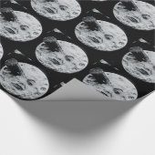 月のLe Voyage DansのlaのLuneのヴィンテージへの旅行 ラッピングペーパー (角)