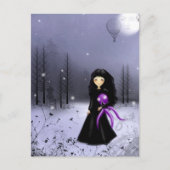 月はがき中の人 ポストカード (正面)