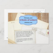 月はがき ポストカード (正面/裏面)