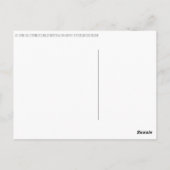 月はがき ポストカード (裏面)