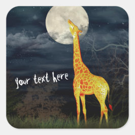 月はどんな味だ?キリンとムーンスティック スクエアシール