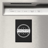 月はチーズでできている 面白い引用デザイン マグネット (インサイチュ (食洗機))