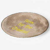 月はチーズで出来ているか ペーパープレート (アングル)