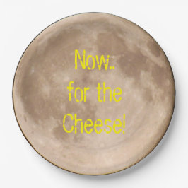 月はチーズで出来ているか ペーパープレート