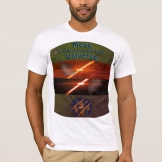 月は別の宇宙へ旅立つ Tシャツ