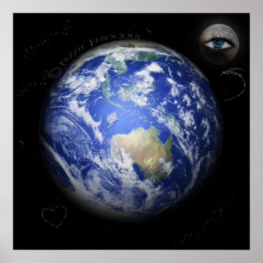 ...月は地球を見守る。 ポスター (正面)