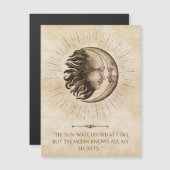 月は私の秘密をすべて知っている (正面/裏面)