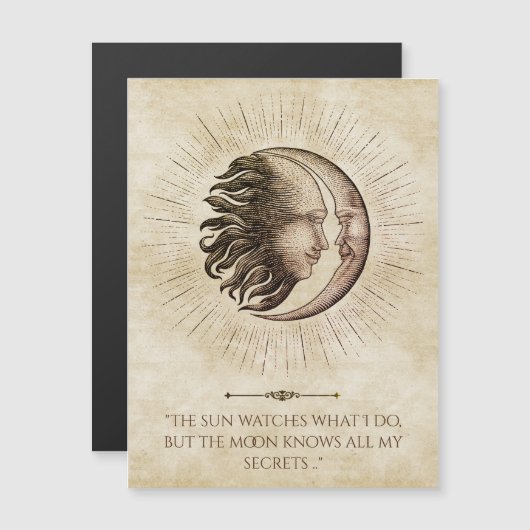 月は私の秘密をすべて知っている (正面/裏面)