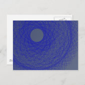 月は青い忘れ秋に海 ポストカード (正面/裏面)