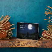 月は魔法 フォトプラーク (側面)