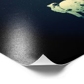 月ぶら下がったの フォトプリント            (角)