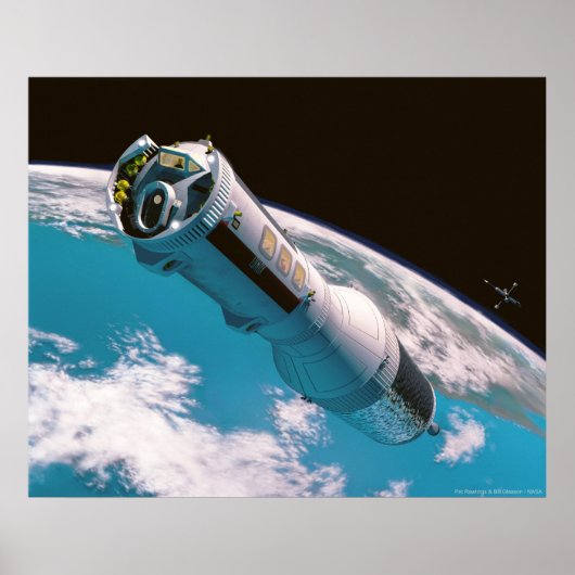 月への定期飛行 ポスター (正面)