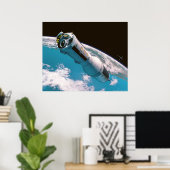 月への定期飛行 ポスター (ホームオフィス)