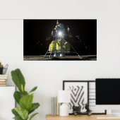 月への新しい宇宙船のアーティストレンディション2 ポスター (ホームオフィス)