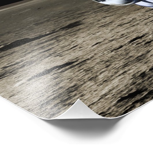 月への新しい宇宙船のアーティストレンディション フォトプリント            (角)