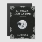 月への旅ヴィンテージレトロシネマフランスのー (正面/裏面)