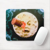 月への旅行 マウスパッド (マウス)