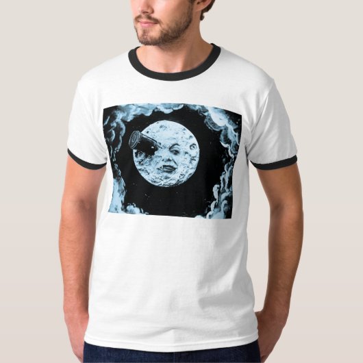 月への旅行 Tシャツ (正面)