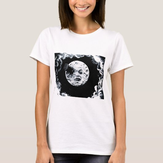 月への旅行 Tシャツ (正面)