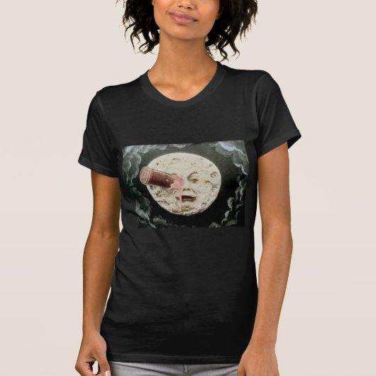 月への旅行 Tシャツ (正面)