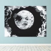 月への旅 キャンバスプリント (インサイチュ (ウッドフロア))