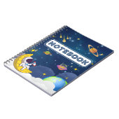 月への旅 ノートブック (左側)