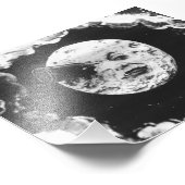 月への旅 フォトプリント            (角)